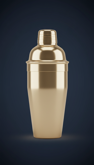 Champagne Gold Cocktail Shaker