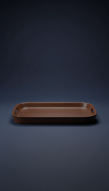 Espresso Wood Serving Tray