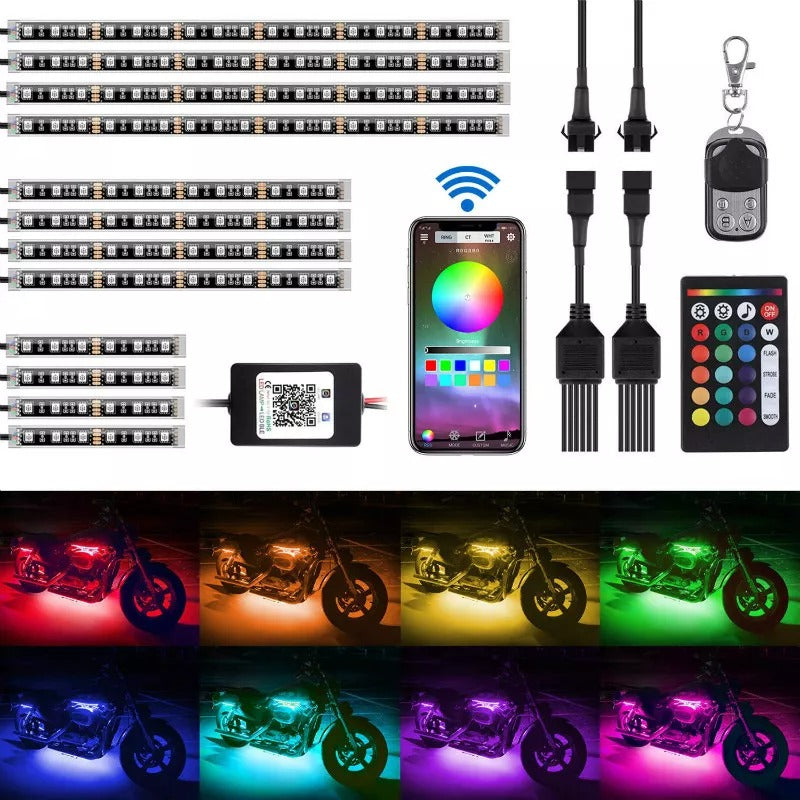 Smart RGB LED Strip Light with Mobile App Control